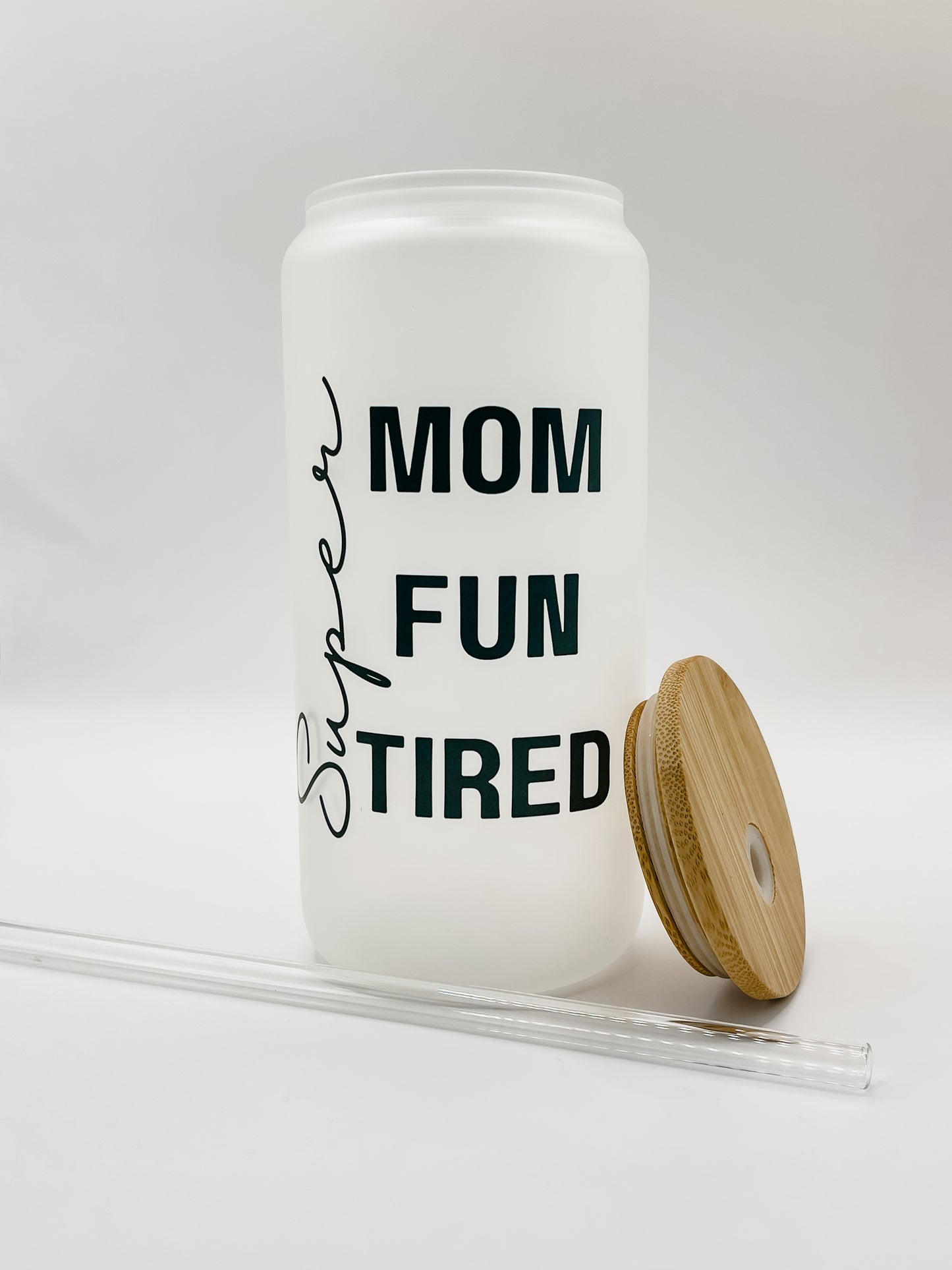 Super Mom Glass Cup