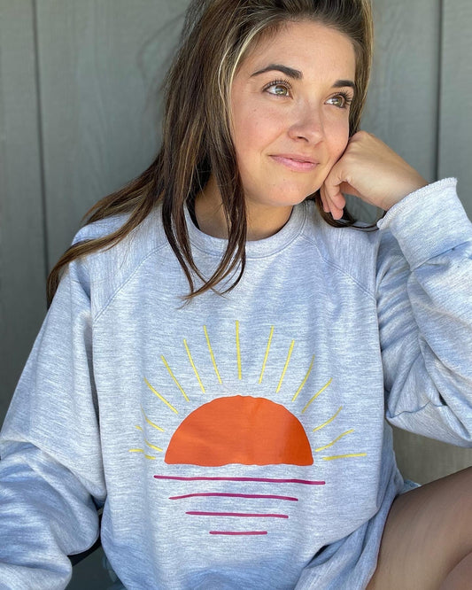 Gray Sunshine Crewneck