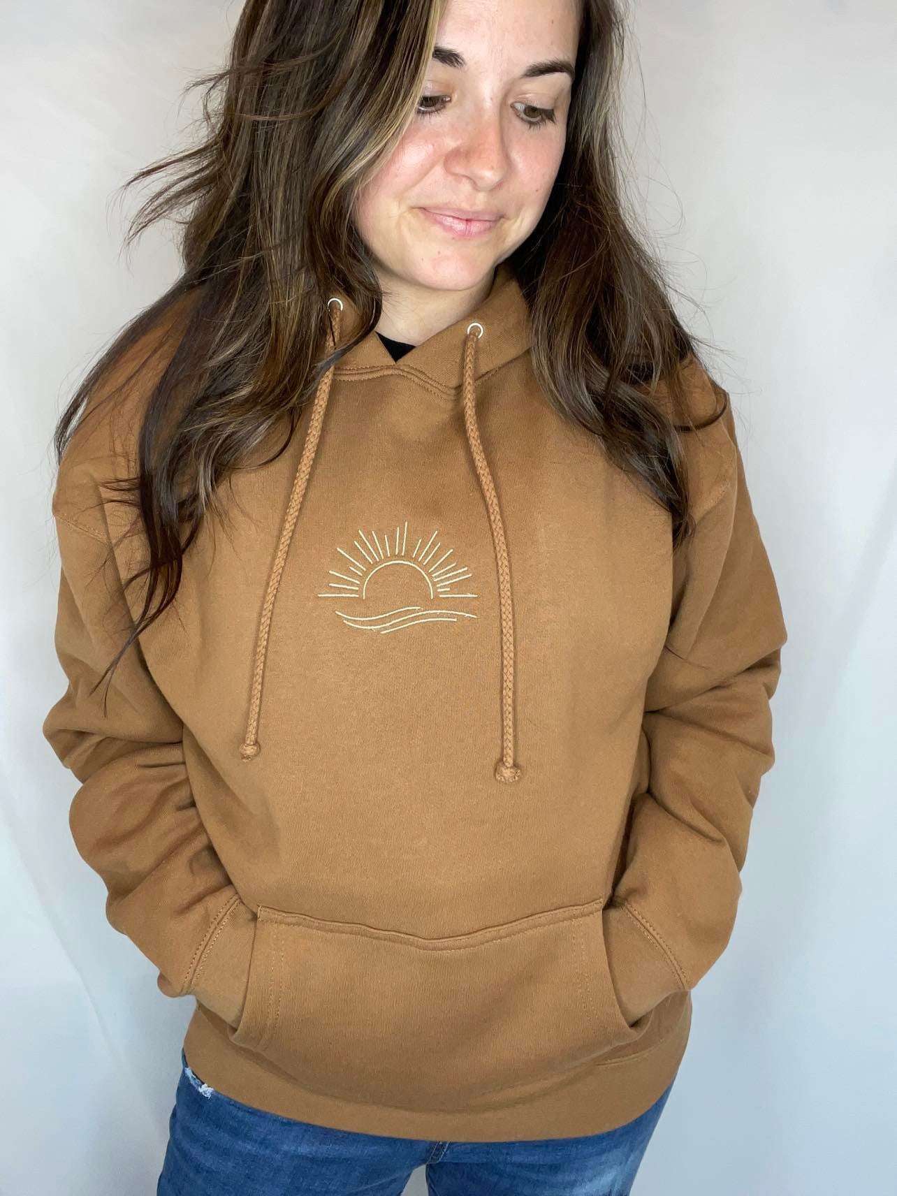 Sunrise Embroidered Hoodie