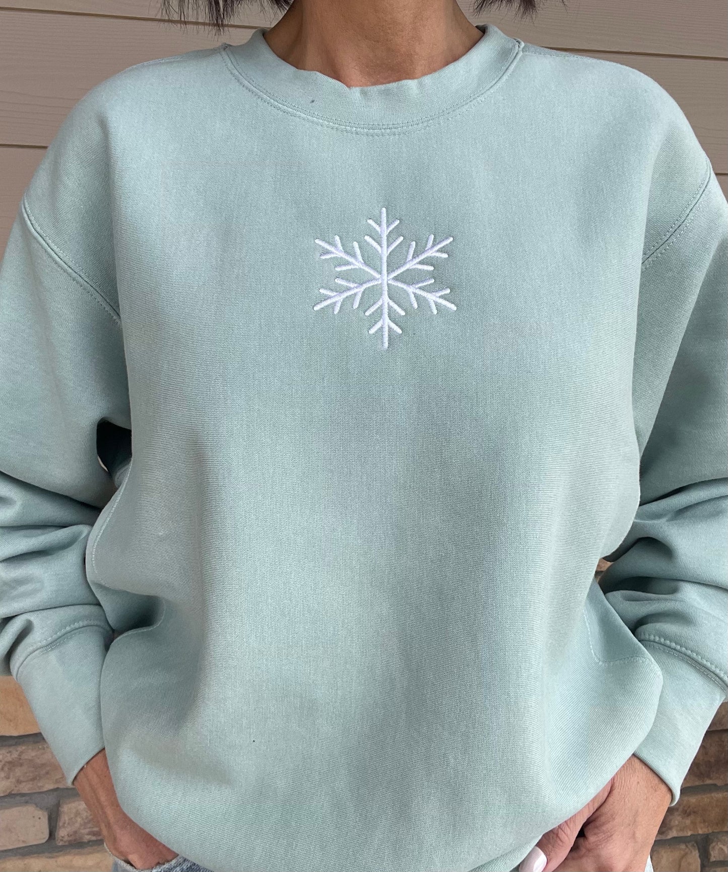 Snowflake Crewneck