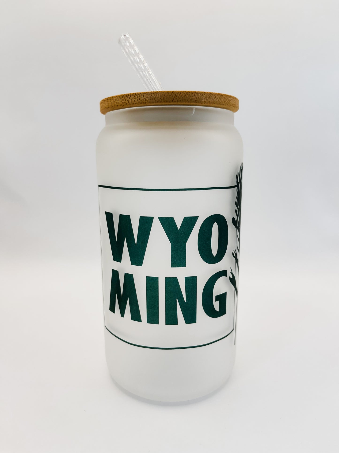 Wyoming Frosted Glass Cup