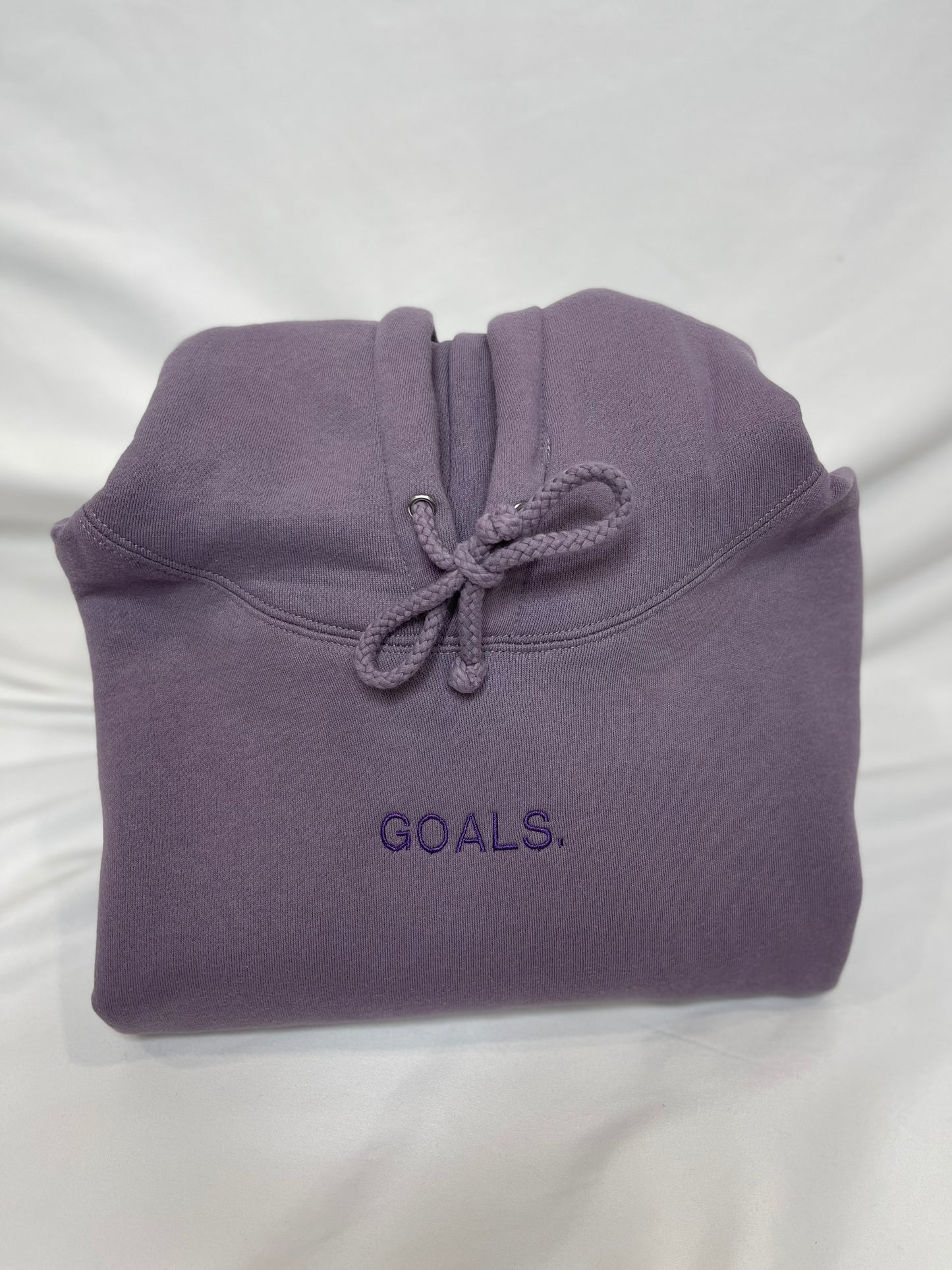 Goals Embroidered Hoodie