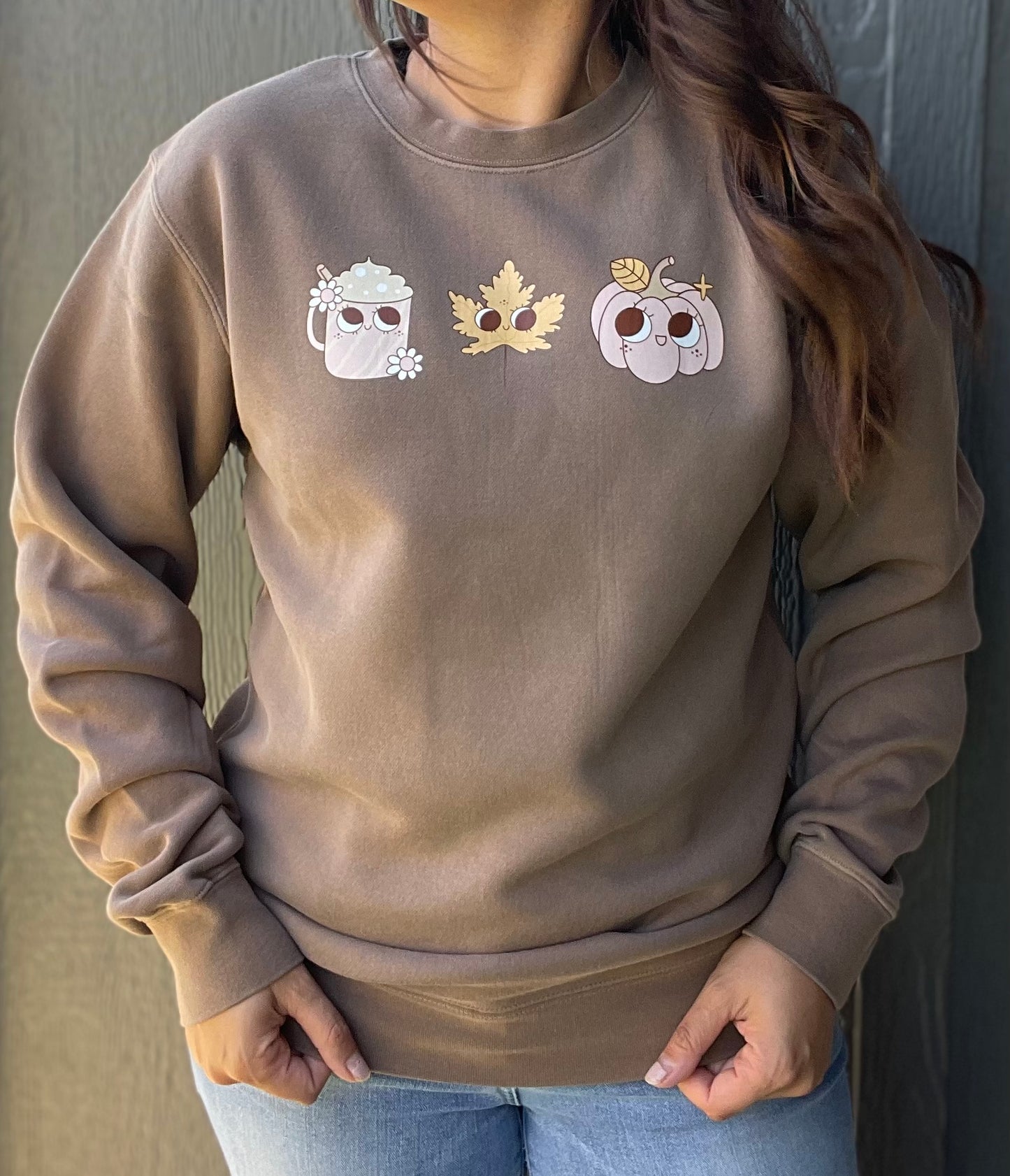 Googly Eyed For Fall Crewneck