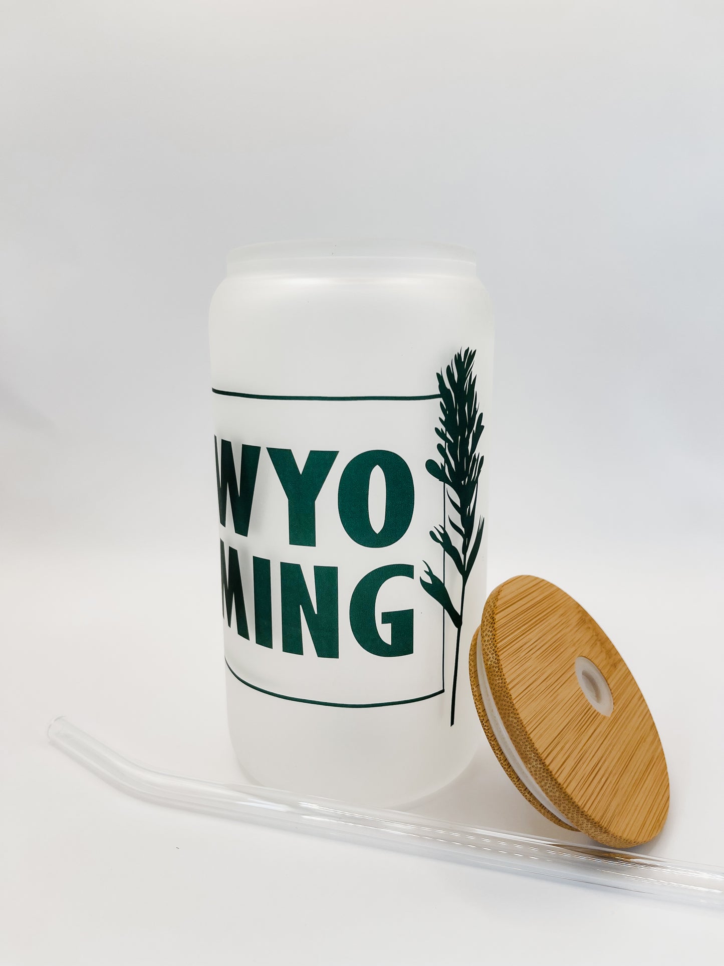 Wyoming Frosted Glass Cup