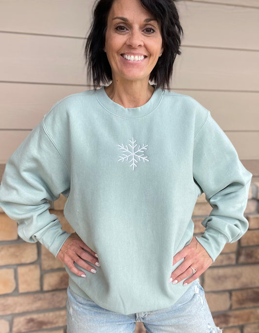 Snowflake Crewneck