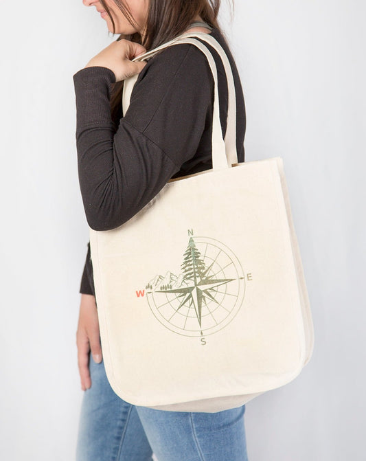 Compass Tote Bag