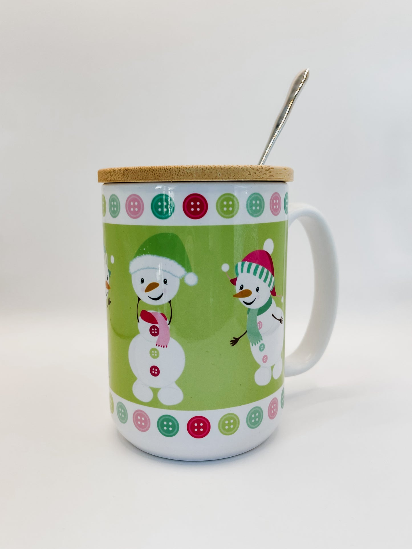 Colorful Snowman Mug