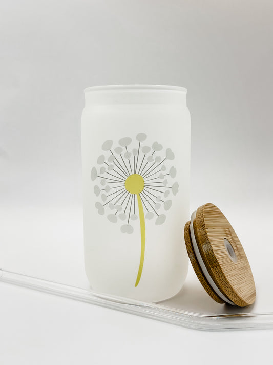 Dandy Frosted Glass Cup