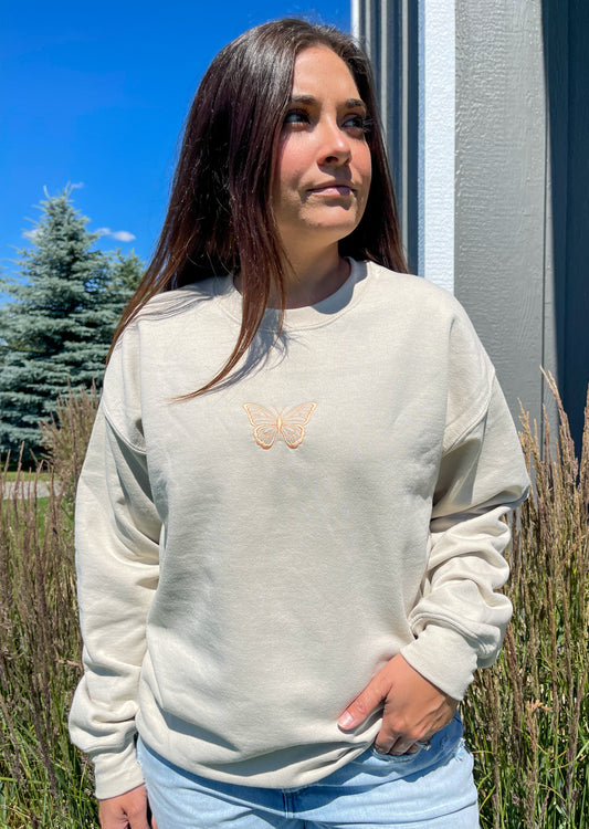 Butterfly Crewneck