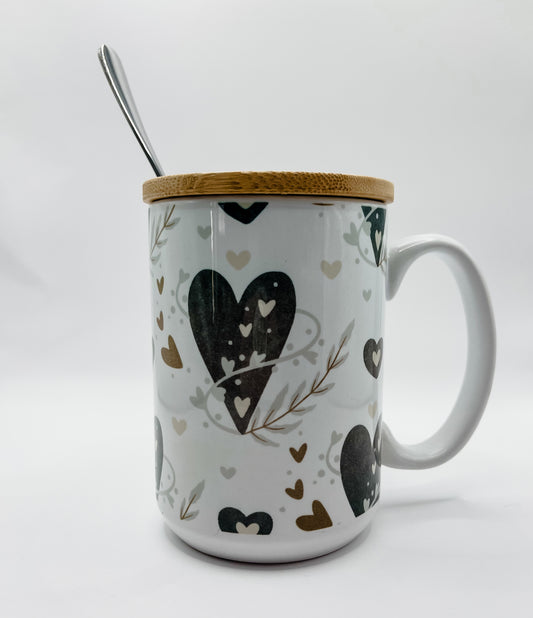 Boho Heart Mug